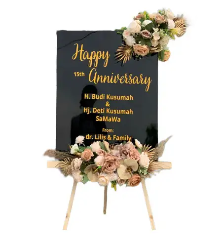 Papan Bunga Akrilik Sungai Are